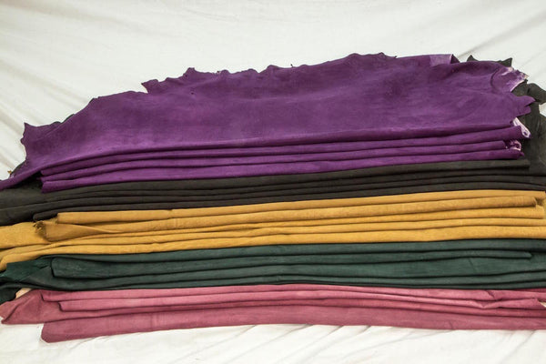 Suede leather by the yard online