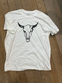 BWF Buffalo Skull Logo Cotton T-shirt