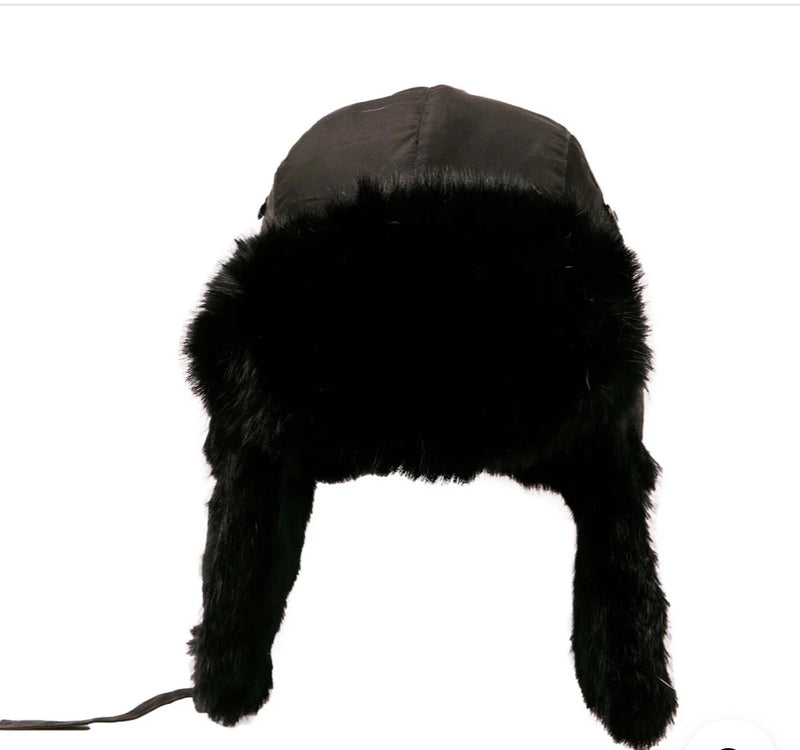 Men's aviator fur hat - Bill Worb Furs