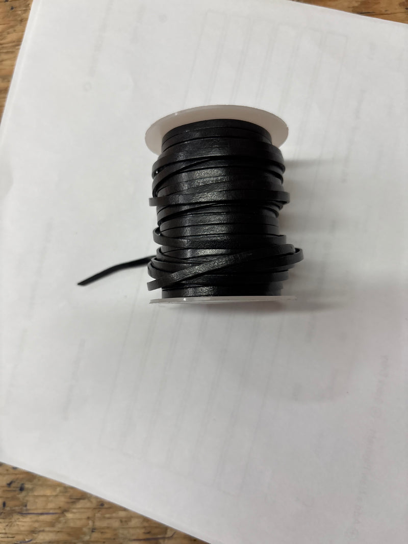 Buffalo polished lacing - Bill Worb Furs