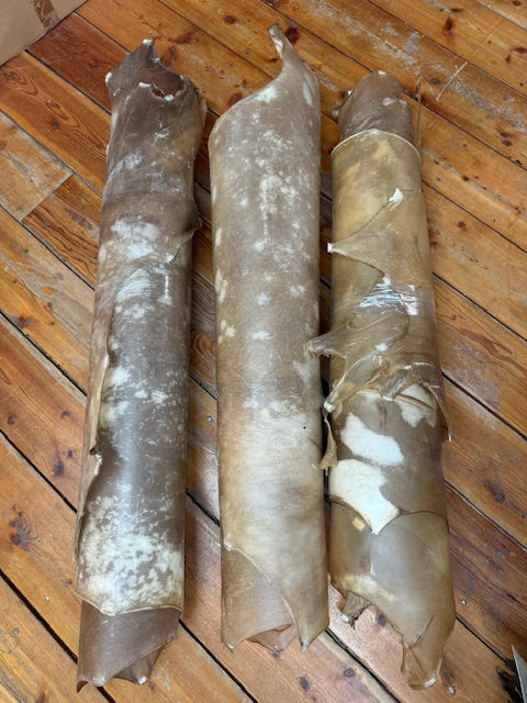 Puffed Rwhide Buffalo 1/2 Hides Rawhides – Bill Worb Furs Inc.
