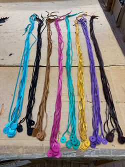 Deerskin leather lacing - Bill Worb Furs