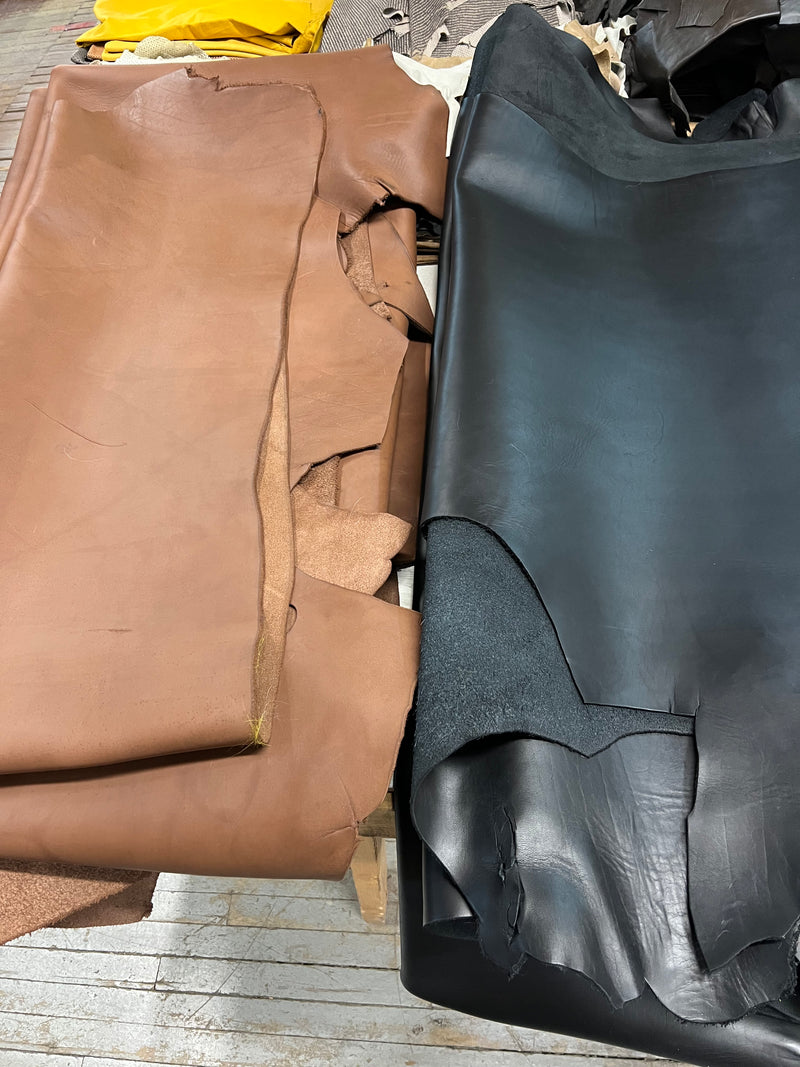 Thick leather for belts Bill Worb Furs