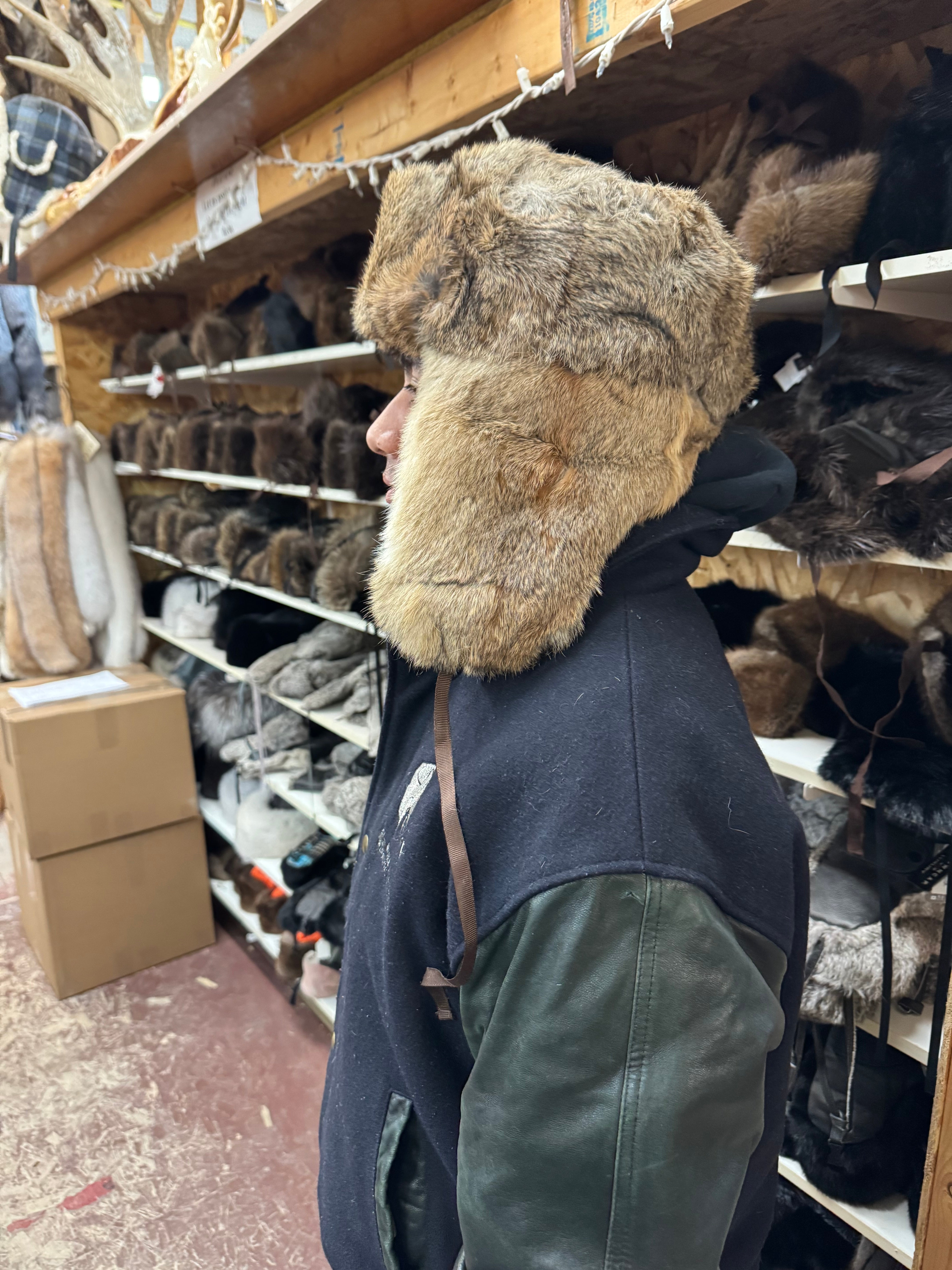 Men's Full Fur Rabbit Russian Hat – Bill Worb Furs Inc.