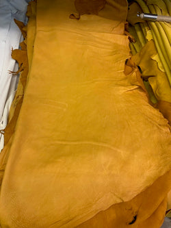 Natural Deer Hide Polished Leather