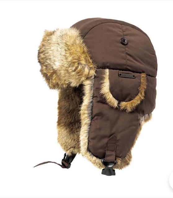Men's aviator fur hat - Bill Worb Furs