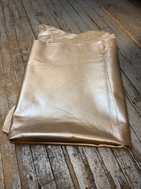 metallic cowhide leather hides excellent quality top rated - Bill Worb Furs