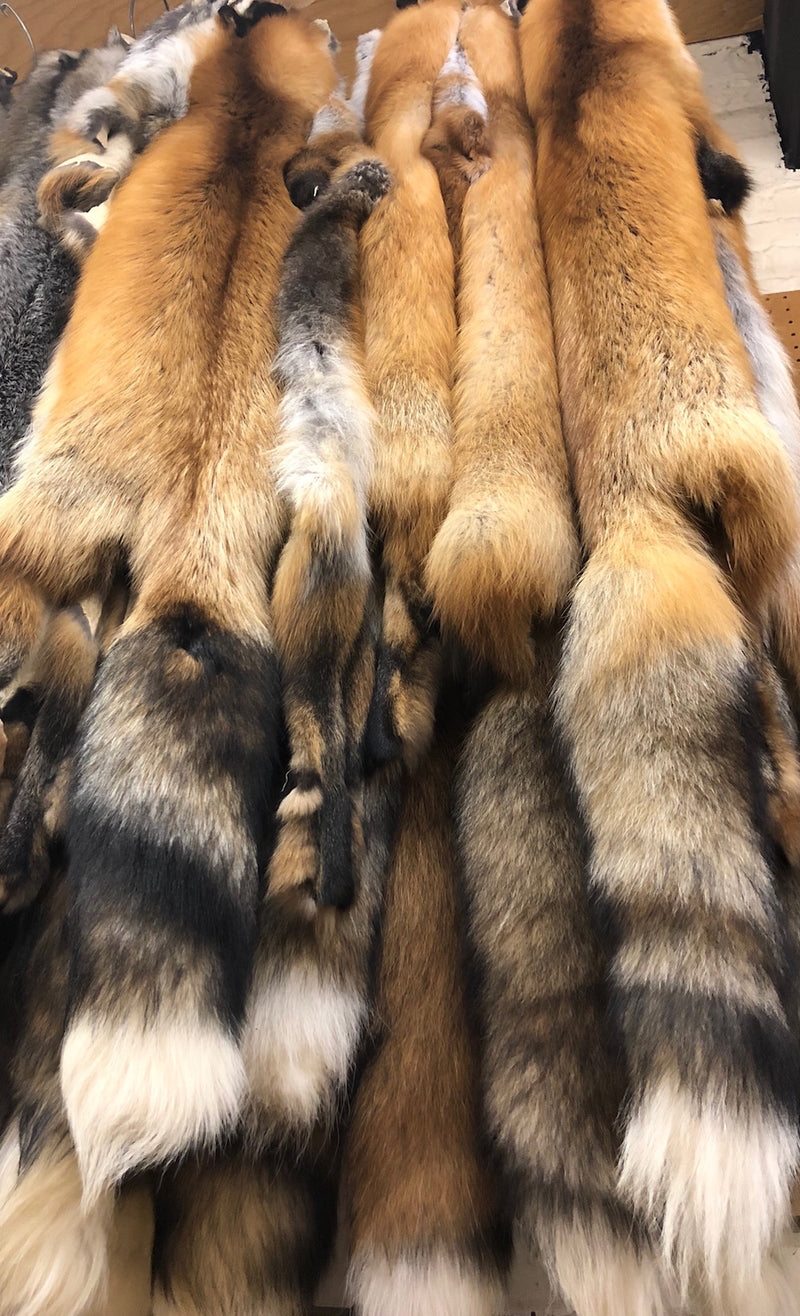 Red Fox Wild Fur - Bill Worb Furs Inc.