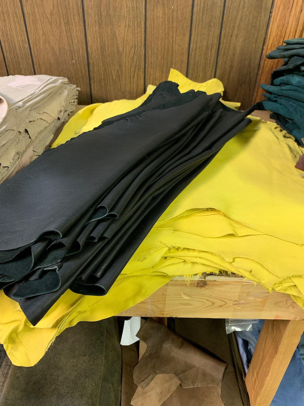 Beautiful Polished Goat Leather Bill Worb Furs Inc.