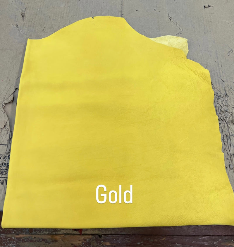 Gold garment leather - Bill Worb Furs