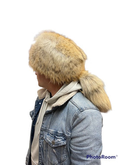 Men's full fur davy crocket hat - Bill Worb Furs