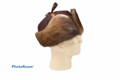 Men's Mountie Style Fur Hat - Bill Worb Furs Inc.