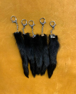 Fur Tail Key Chains