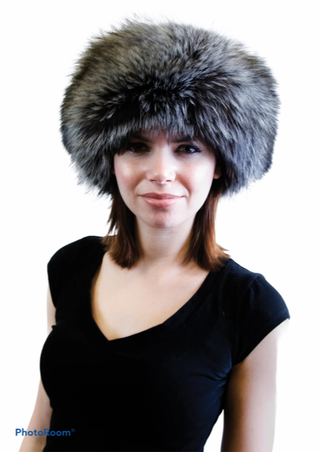 Ladies Silver Fox Fur New Yorker Hat – Bill Worb Furs Inc.
