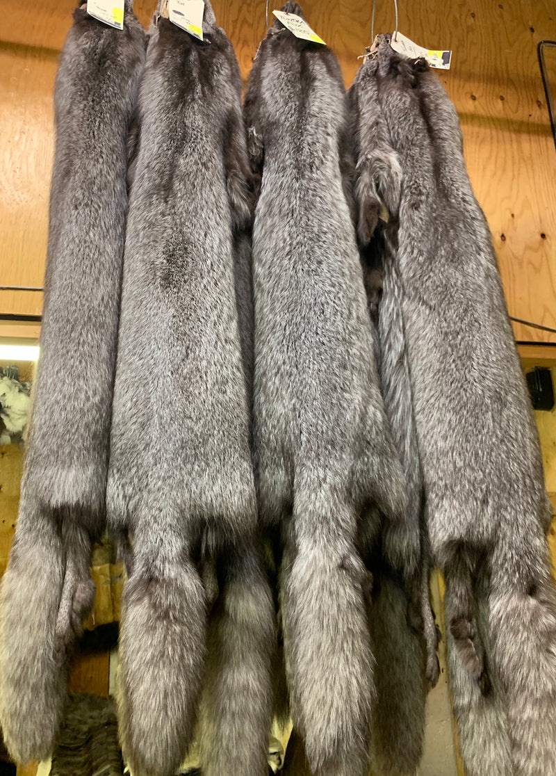 tundra fox fur pelts