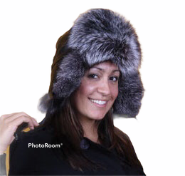Ladies Fur Aviator Hat - Bill Worb Furs Inc.