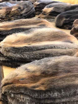 beaver fur pelts real fur - Bill Worb Furs