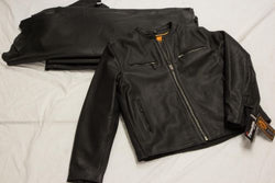 Motorcycle Leather Jacket - Bill Worb Furs Inc.