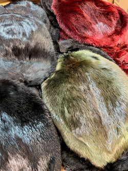 Dyed beaver fur pelts top rated - Bill Worb Furs