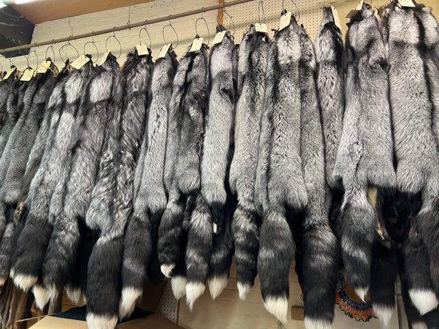 silver fox fur pelts top quality - Bill Worb Furs